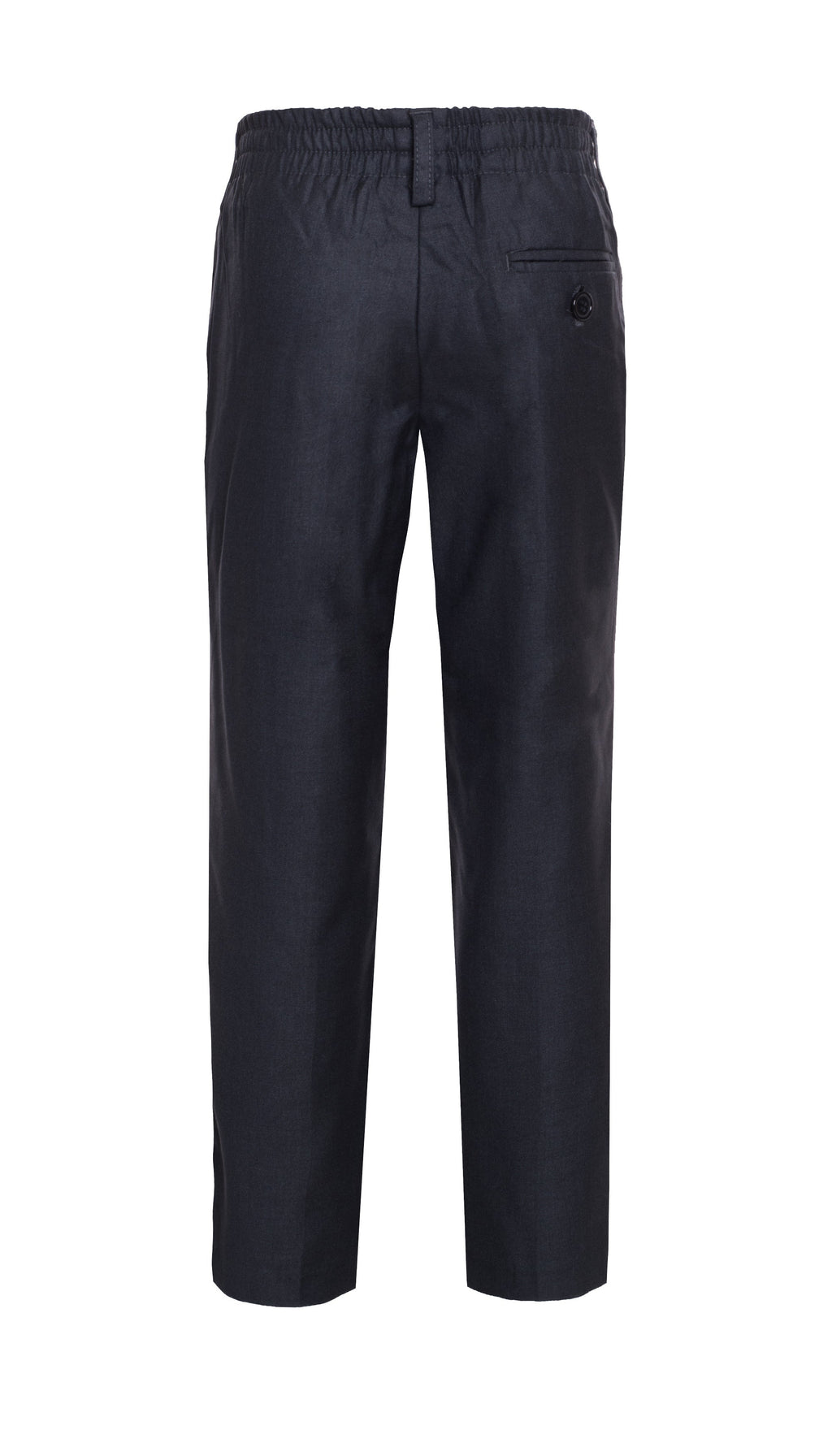 Ezra Charcoal Regular Fit Boys Dress Pants