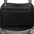 Eden LARGE Leather Tote Bag - Zippered