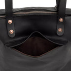 Eden SMALL Leather Tote Bag - Zippered