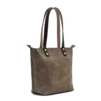 Eden SMALL Leather Tote Bag - Zippered