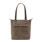 Eden SMALL Leather Tote Bag - Zippered