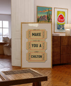 Make You A Chilton Lubbock Texas Cocktail Art Print