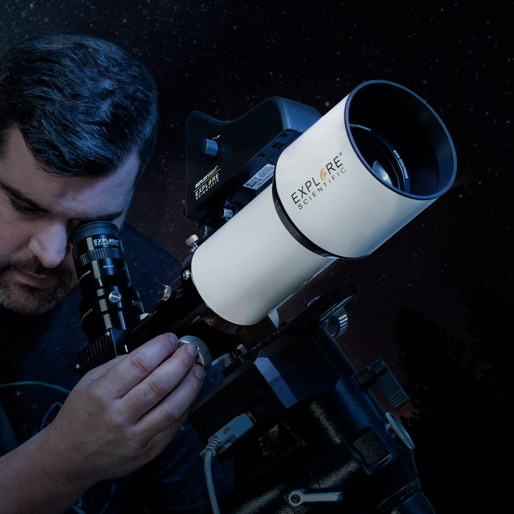 ED80 Essential Series Air-Spaced Triplet Refractor Telescope with Field Flattener