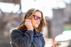 Matte Black - Pink Lemonade Lens Polarized - Essentials