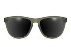 Frosted Forest Green - Jet Black Lens Polarized - Essentials
