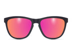 Matte Black - Pink Lemonade Lens Polarized - Essentials