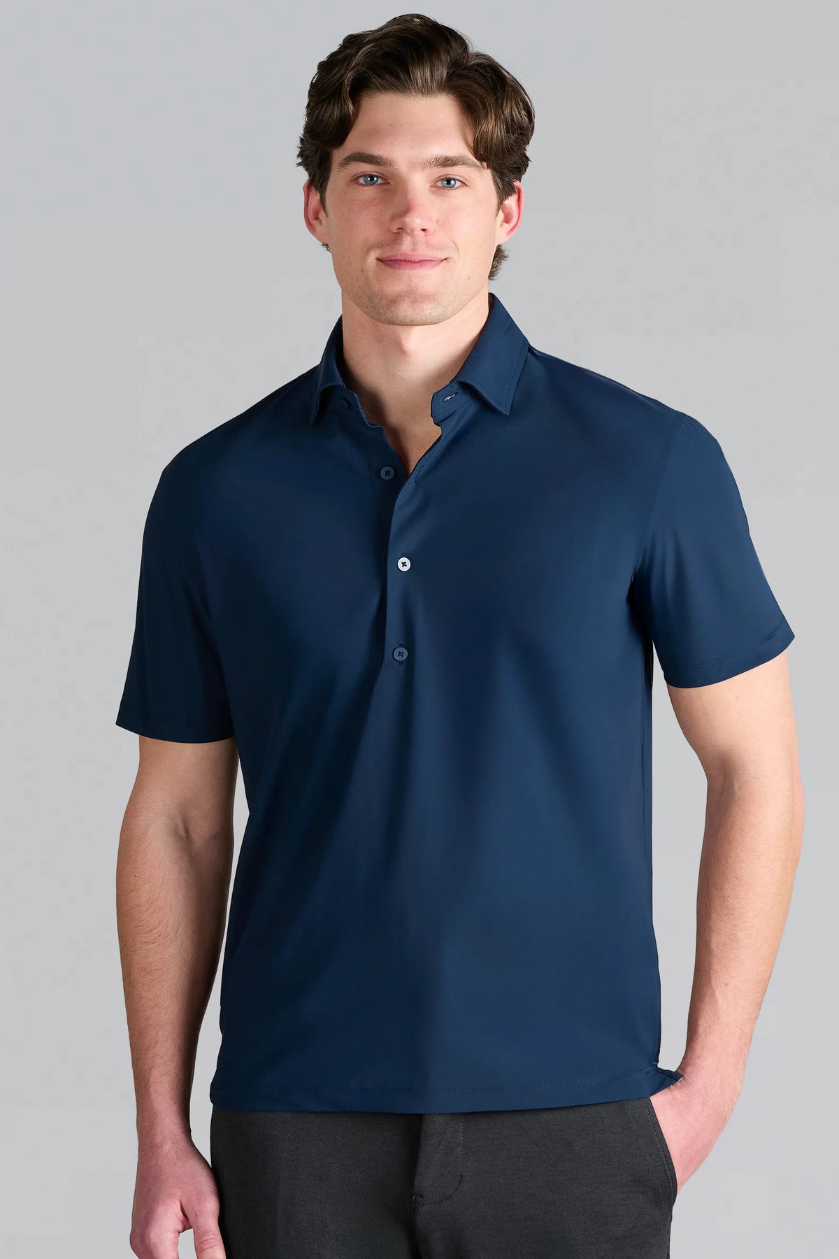 Event Polo Solid // Navy