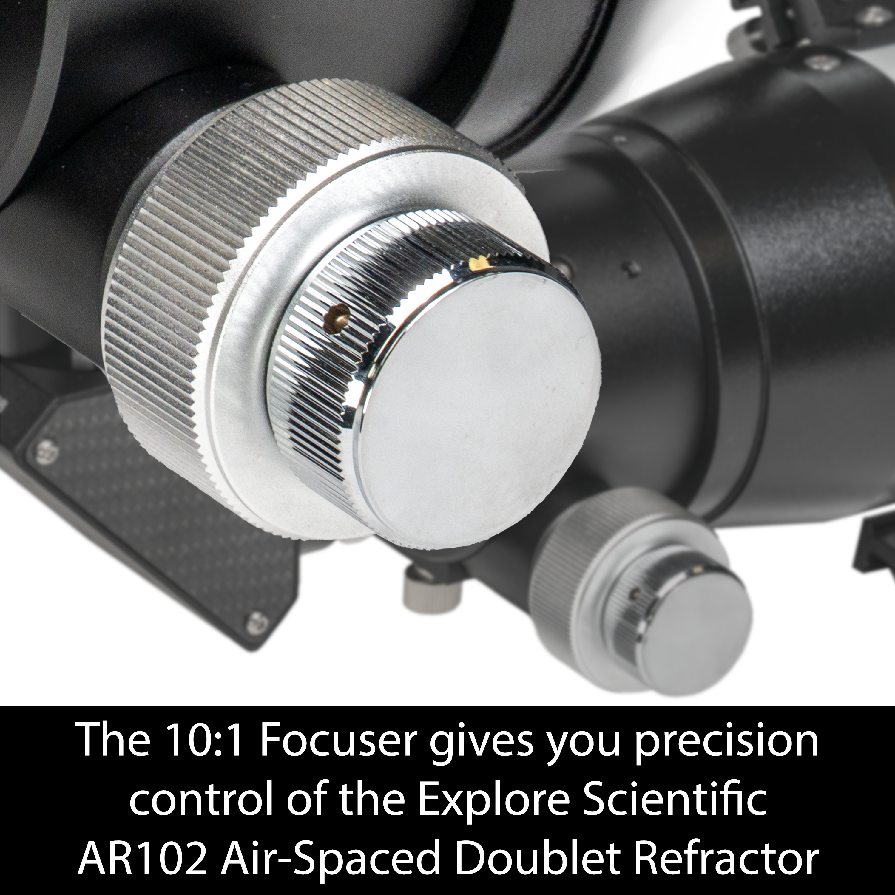 AR102 Air-Spaced Doublet Refractor Telescope