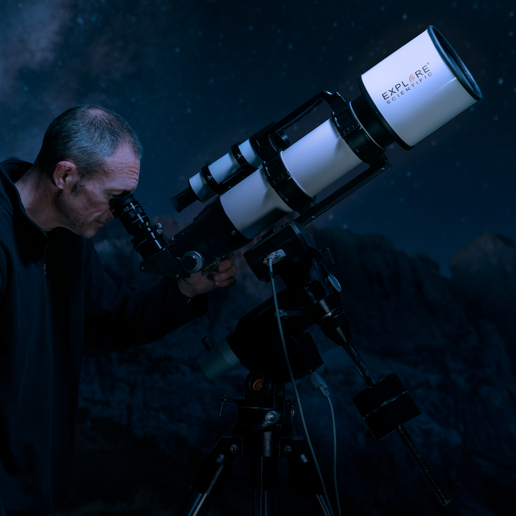 AR102 Air-Spaced Doublet Refractor Telescope
