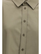 Lace-Up Shirt Sand Beige