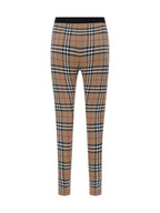 Leggings Archive Check Beige
