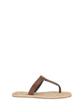 Leather Sandals Babylone Burnt Brown