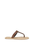 Leather Sandals Babylone Burnt Brown