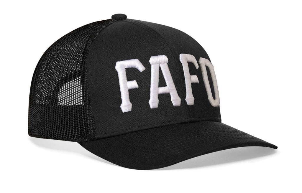 FAFO Trucker Hat  |  Snapback