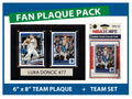 Dallas Fan Plaque Pack Luka Doncic + 2023-24 HOOPS Team Set