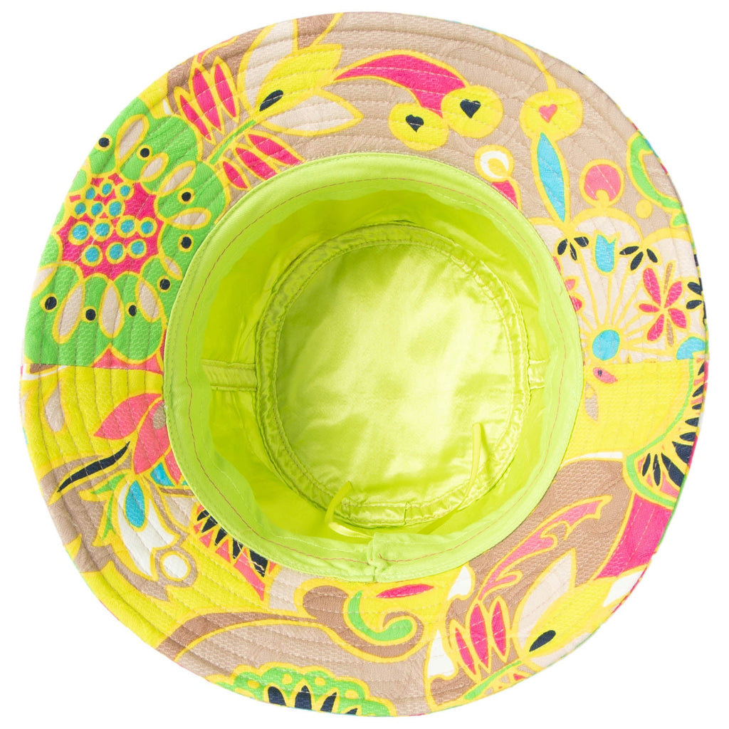 Club Bucket - Fabric Bucket Hat by Trina Turk