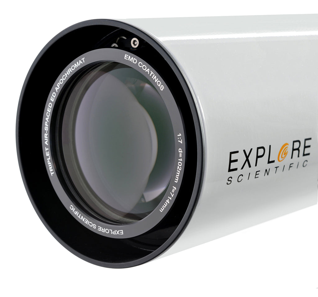ED102-FCD100 Series Air-Spaced Triplet Refractor Telescope