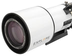 ED80-FCD100 Series Air-Spaced Triplet Refractor Telescope and Field Flattener f/5 to f/7