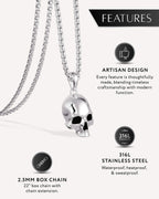 Skull Pendant Necklace