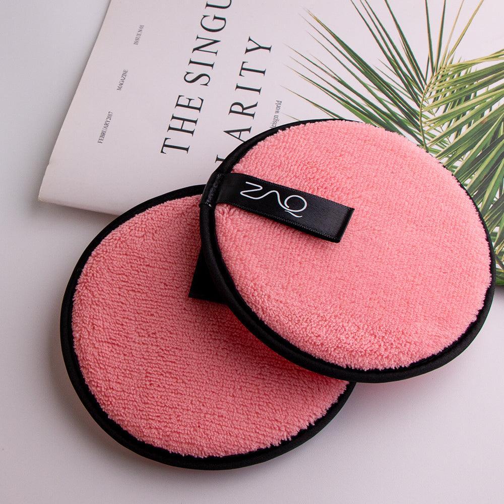 ZAQ Reusable Makeup Remover Pads 4pack with Spa facial Headband
