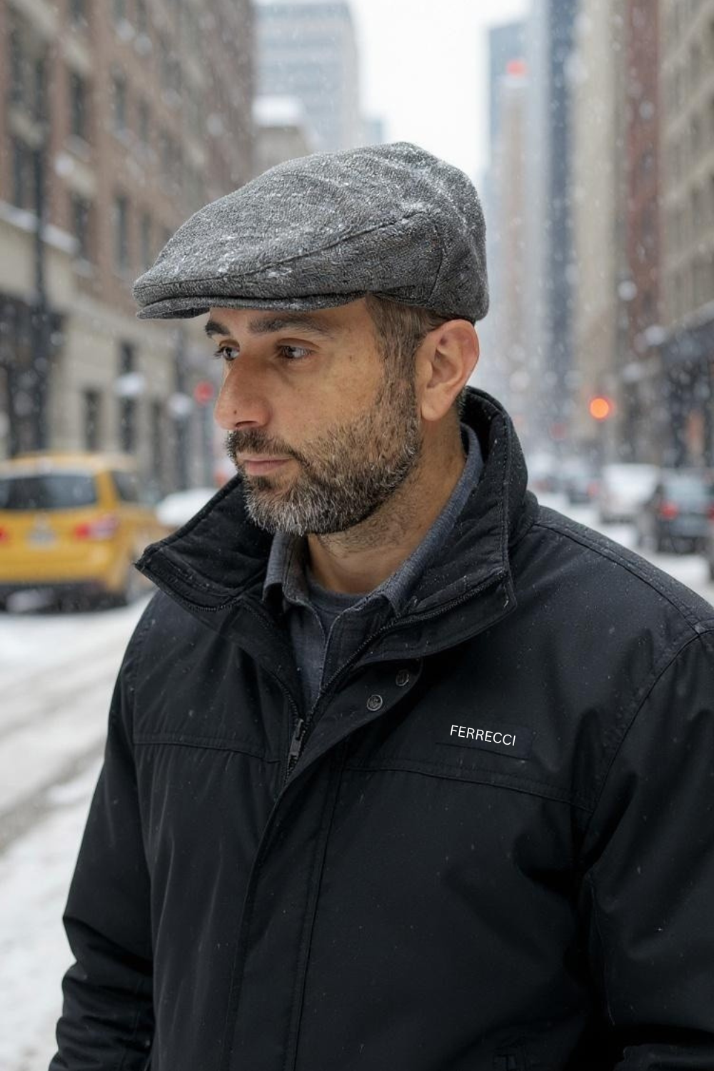 Classic Premium Wool Grey Ivy Hat