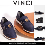 The Legacy Navy Blue Leather Men Casual Loafer Shoe