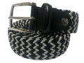 Woven Stretch Belt Gray/Black