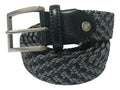 Woven Stretch Belt Dark Monochrome