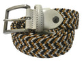 Woven Stretch Belt Golden Monochrome