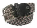 Woven Stretch Belt Pink Monochrome