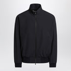 Fear Of God Navy Blue Wool Jacket With Zip Men