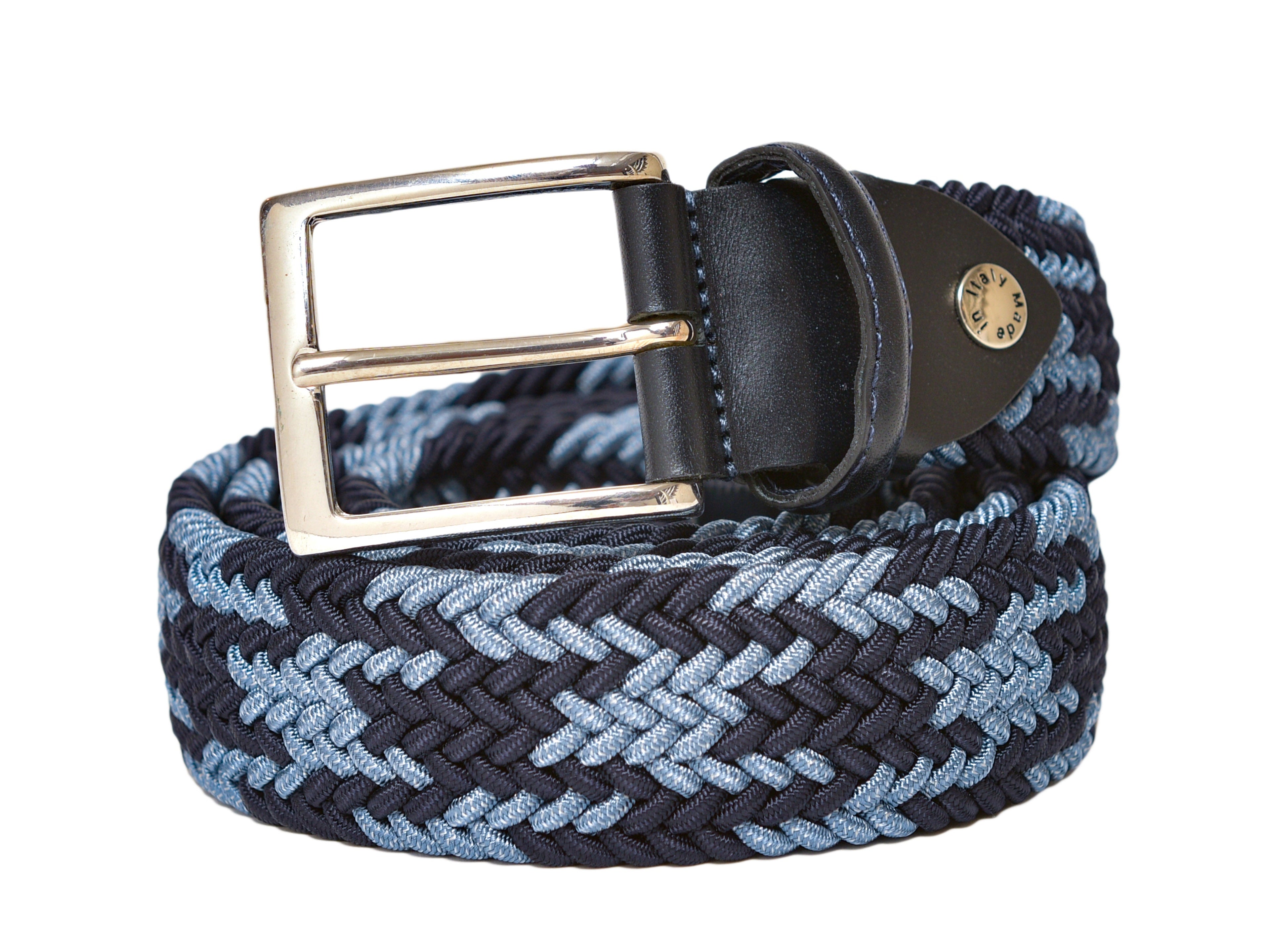Woven Stretch Belt Cross Seaside
