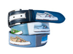 Limited Edition Calf Skin Artistic Belt Sneaker Lifestyle