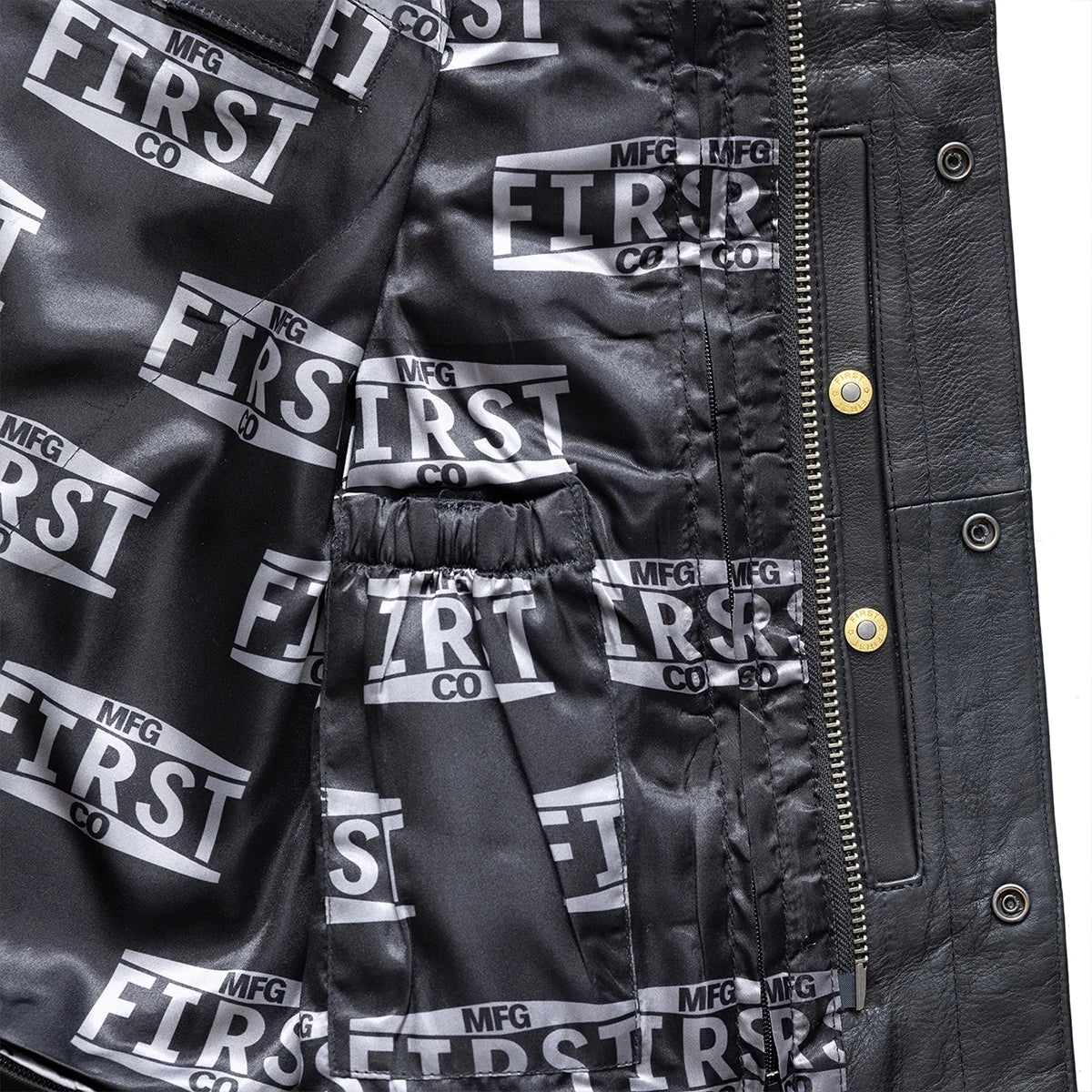 FMCo Men's Signature Leather Vest