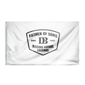 Father of Sons Flag (White/Black)