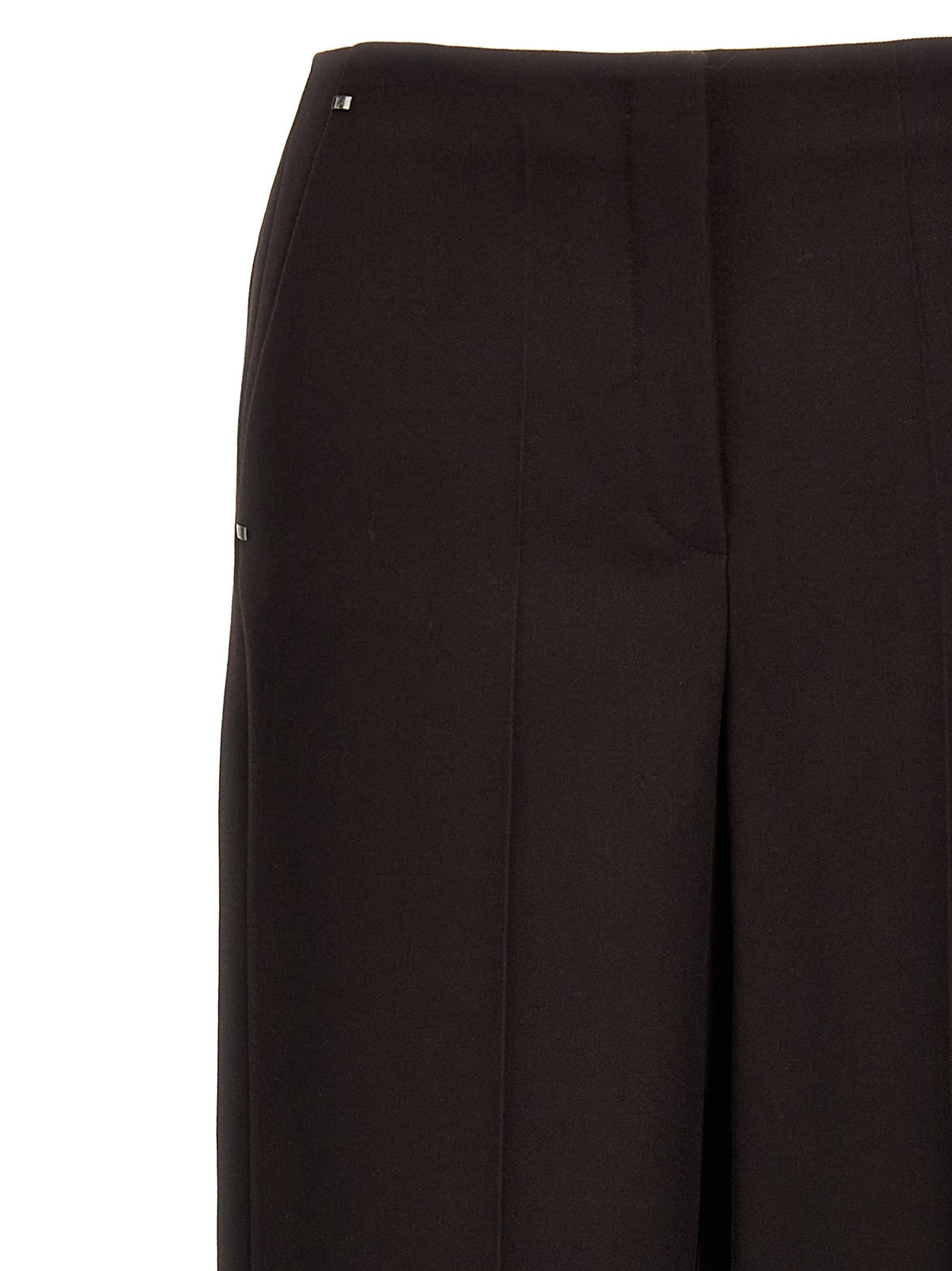 Fendi Women Grain De Poudre Pants