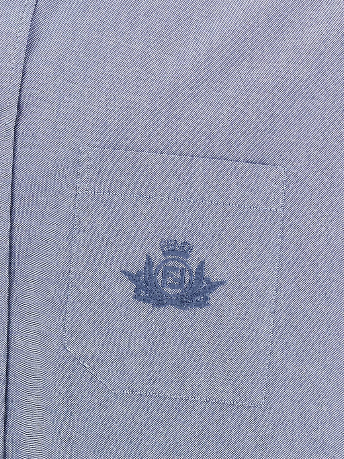 Fendi Men 'Fendi Crest' Shirt