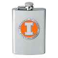 Illinois Fighting Illini Flask