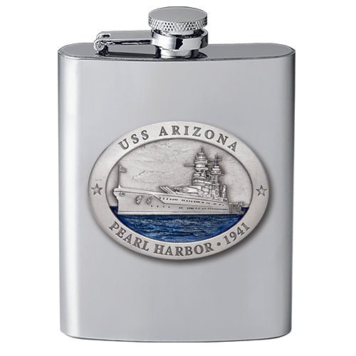 USS Arizona Pearl Harbor Flask