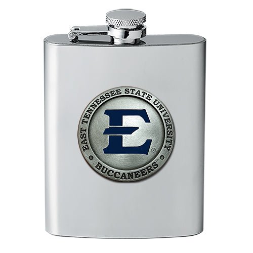 East Tennessee State Buccaneers Flask