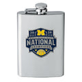 2026 Michigan Basketball Championship Flask