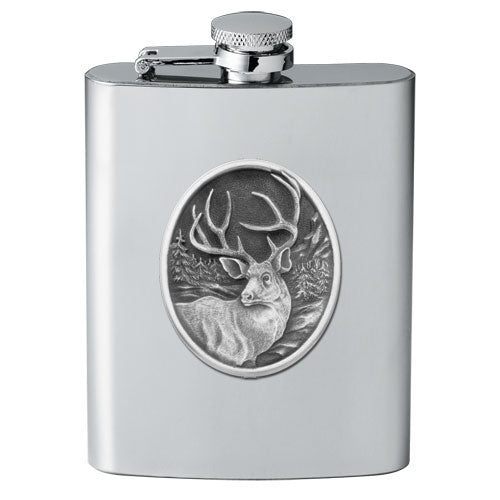 Mule Deer Flask