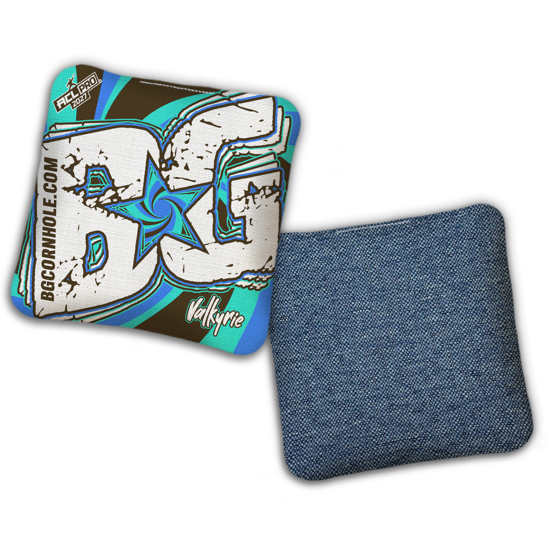 2027 ACL - BG Multiple Bag Models "FUNK SOUL" - Pro Stamped Cornhole Bags - SET OF 4 BAGS