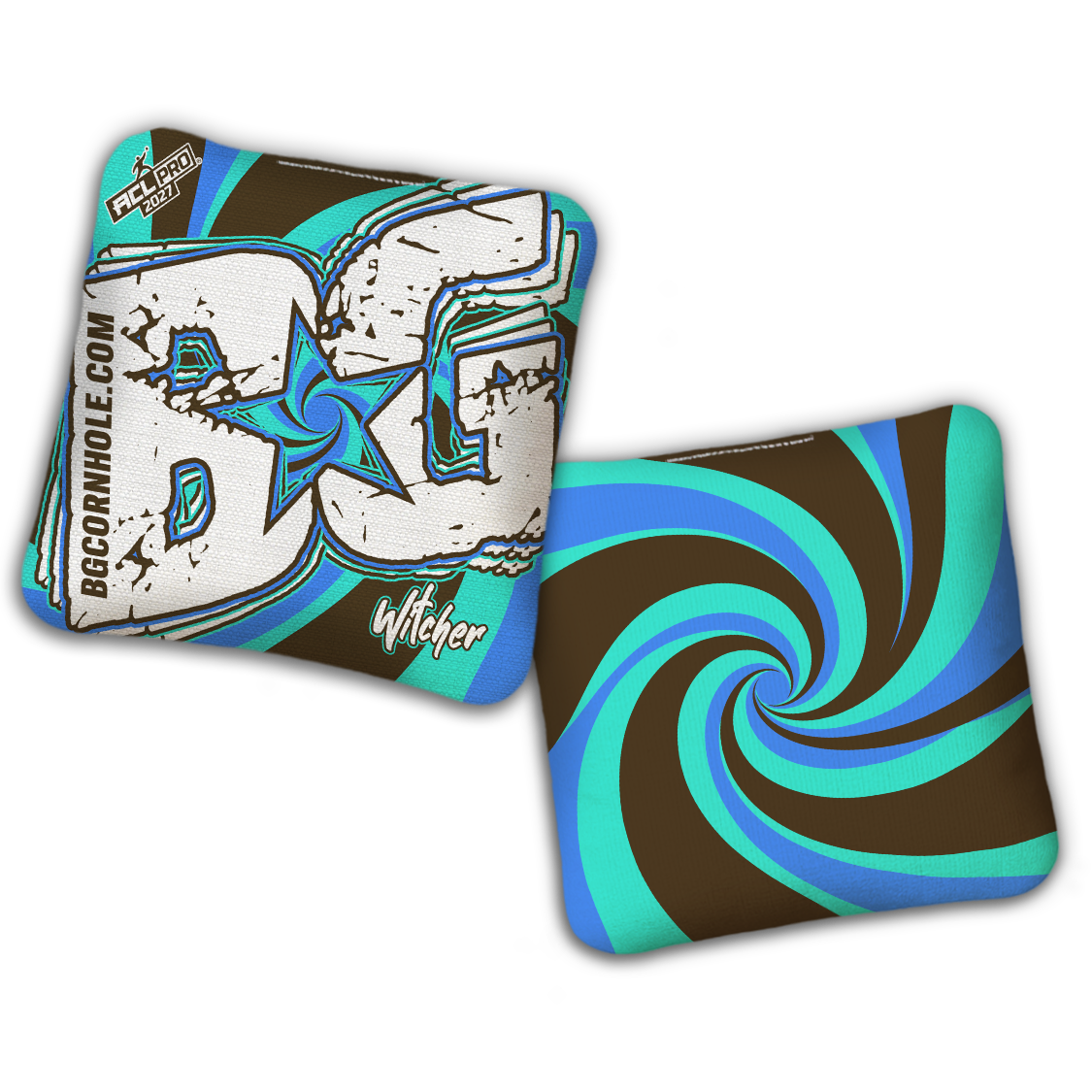 2027 ACL - BG Multiple Bag Models "FUNK SOUL" - Pro Stamped Cornhole Bags - SET OF 4 BAGS