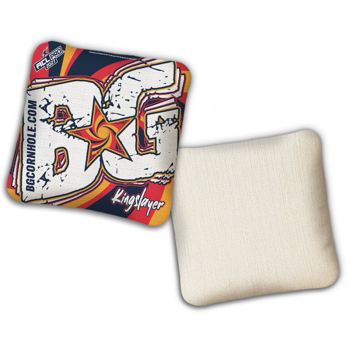 2027 ACL - BG Multiple Bag Models "FUNK SOUL" - Pro Stamped Cornhole Bags - SET OF 4 BAGS
