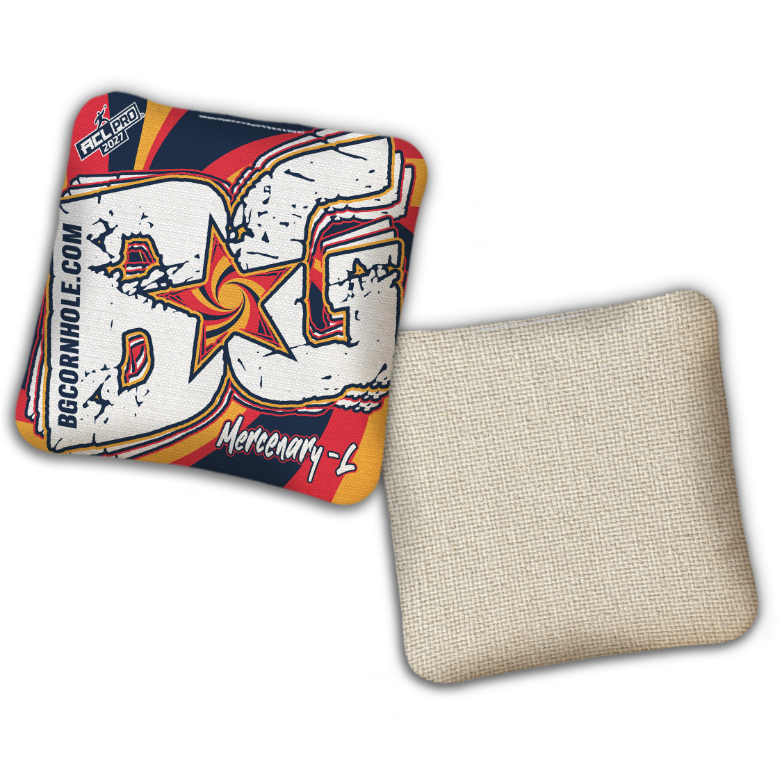 2027 ACL - BG Multiple Bag Models "FUNK SOUL" - Pro Stamped Cornhole Bags - SET OF 4 BAGS