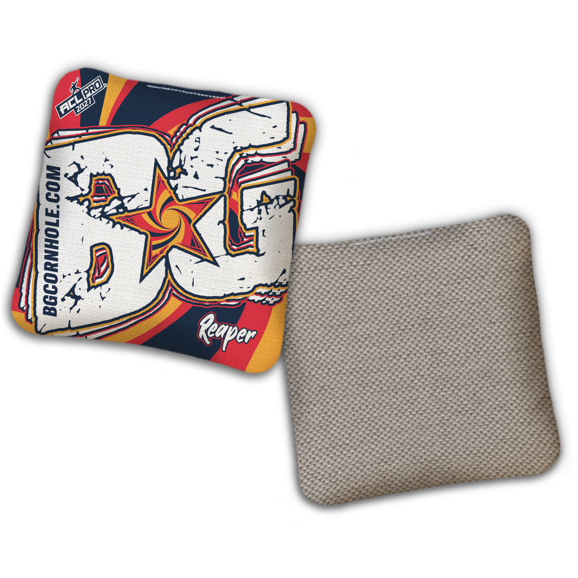 2027 ACL - BG Multiple Bag Models "FUNK SOUL" - Pro Stamped Cornhole Bags - SET OF 4 BAGS