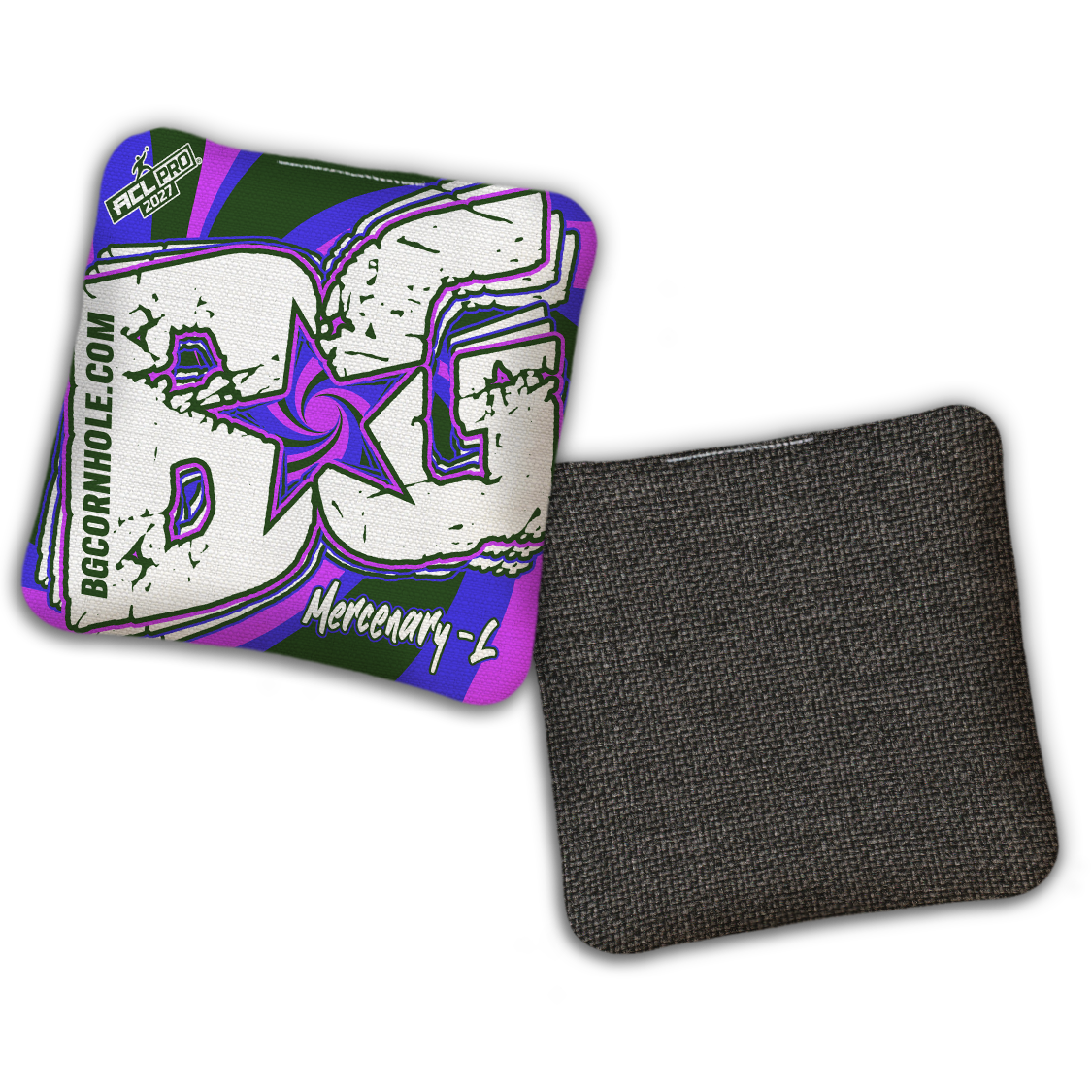 2027 ACL - BG Multiple Bag Models "FUNK SOUL" - Pro Stamped Cornhole Bags - SET OF 4 BAGS