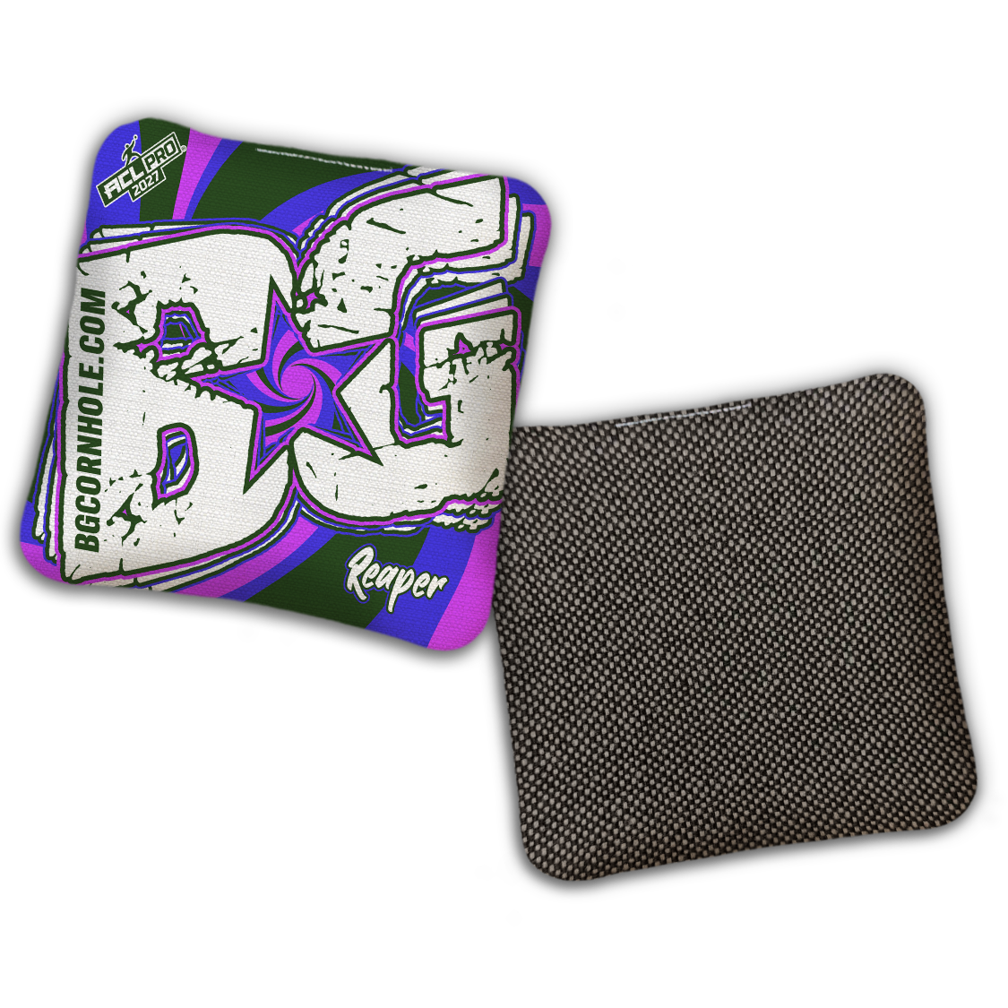 2027 ACL - BG Multiple Bag Models "FUNK SOUL" - Pro Stamped Cornhole Bags - SET OF 4 BAGS