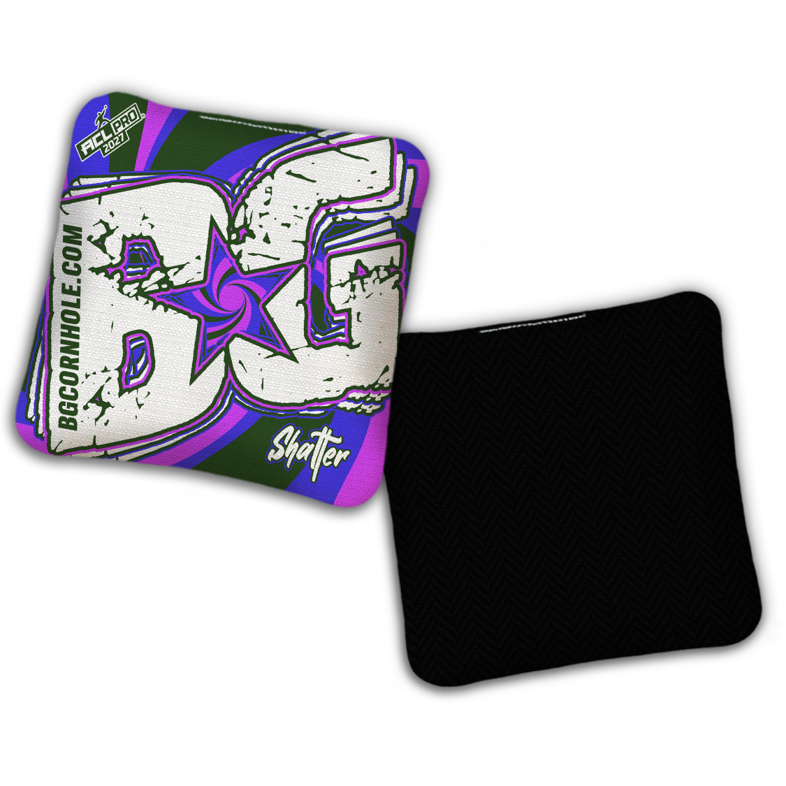2027 ACL - BG Multiple Bag Models "FUNK SOUL" - Pro Stamped Cornhole Bags - SET OF 4 BAGS